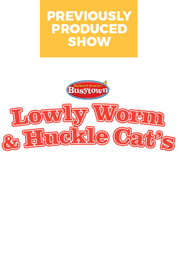 Lowly Worm and Huckle Cat: Busytown Busy